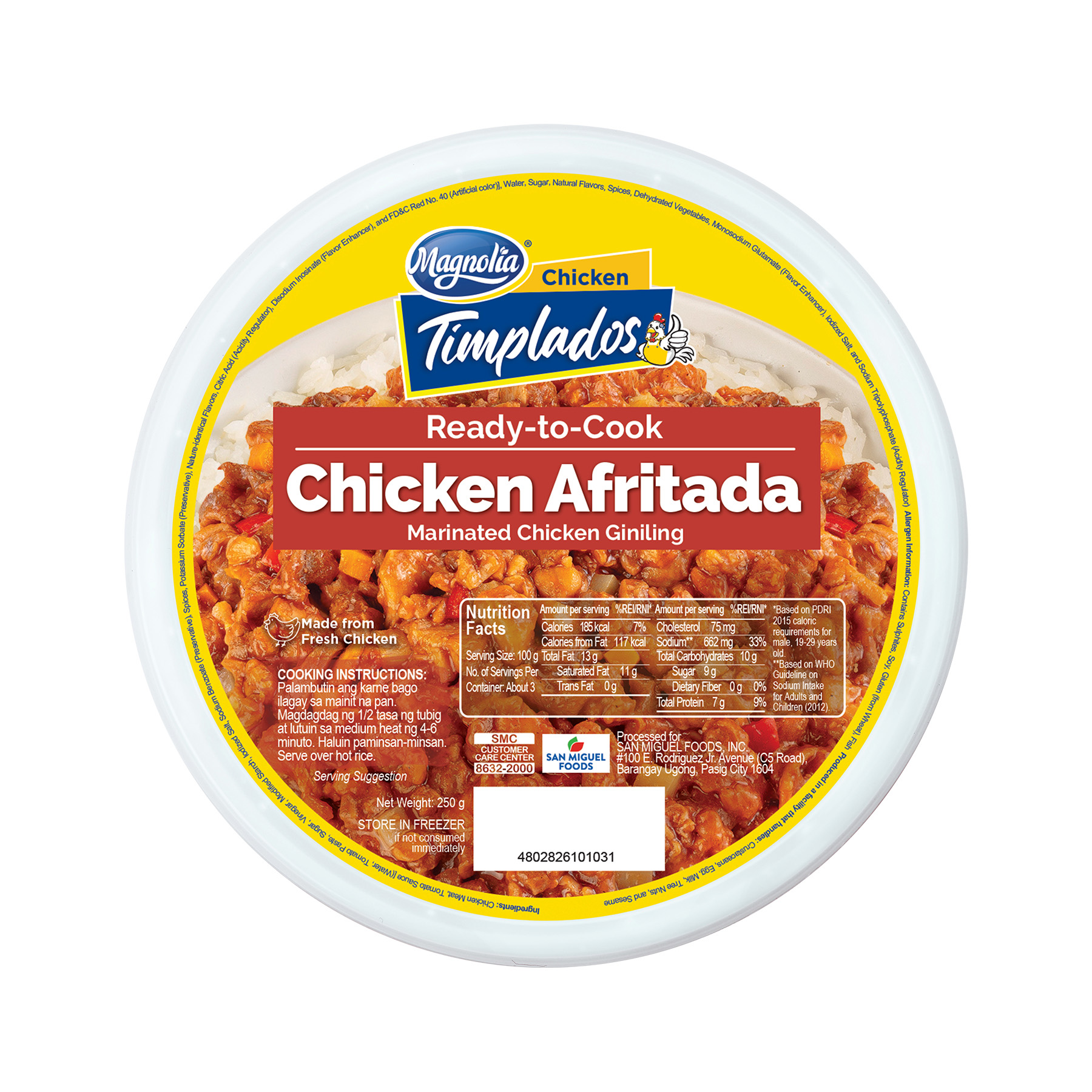 Chicken Afritada